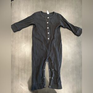 EUC Kate Quinn Long-Sleeve Cotton Wide Rib Sport Union Gray Suit sz 2T